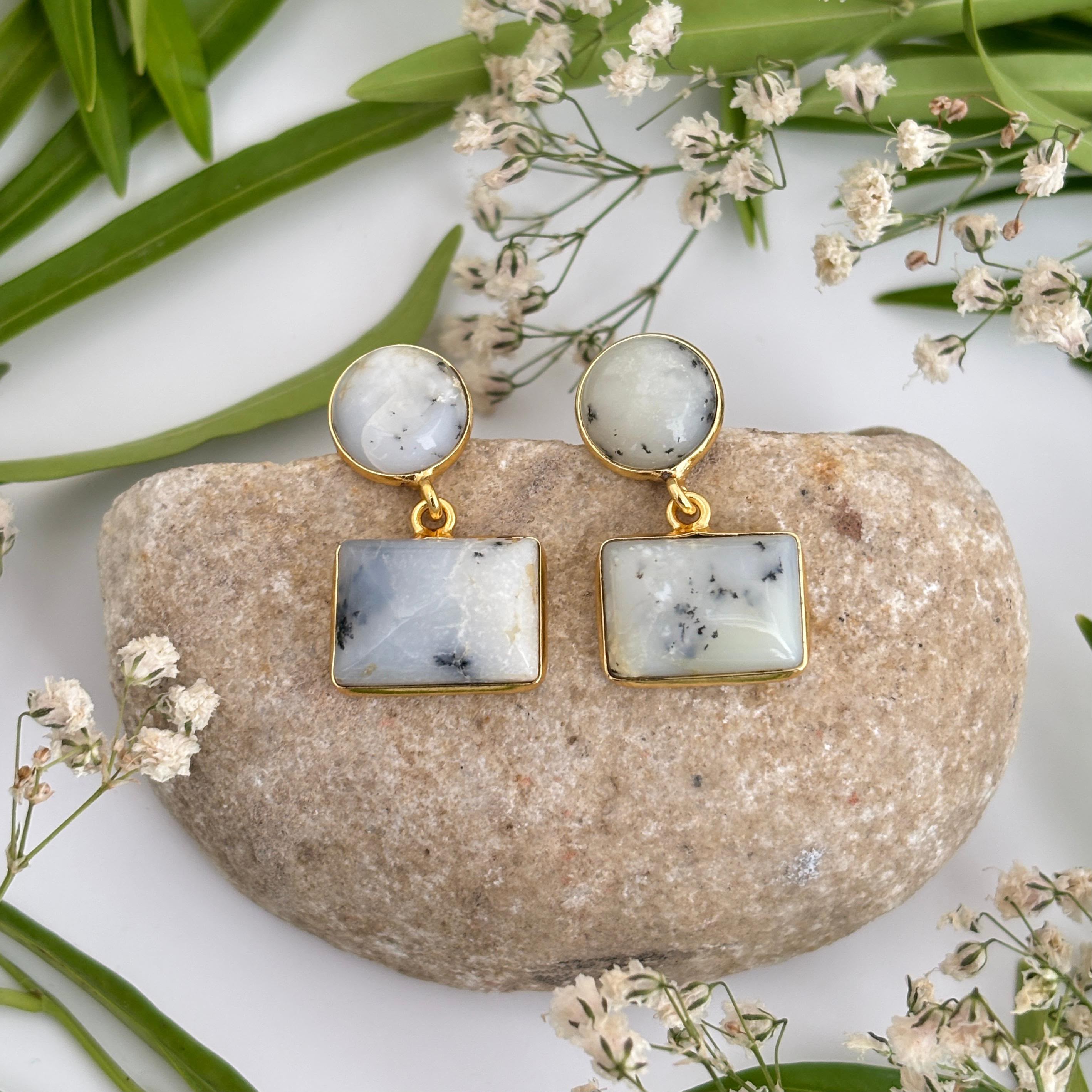 Original  Stone Studs 2 layer  