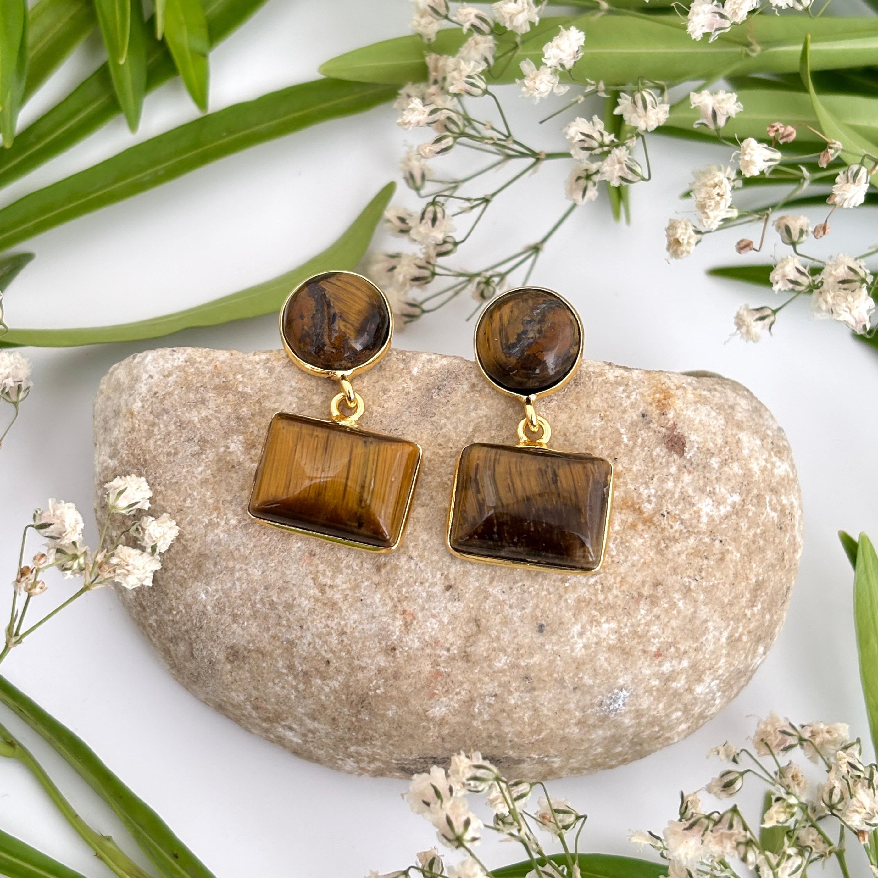 Original  Stone Studs 2 layer  