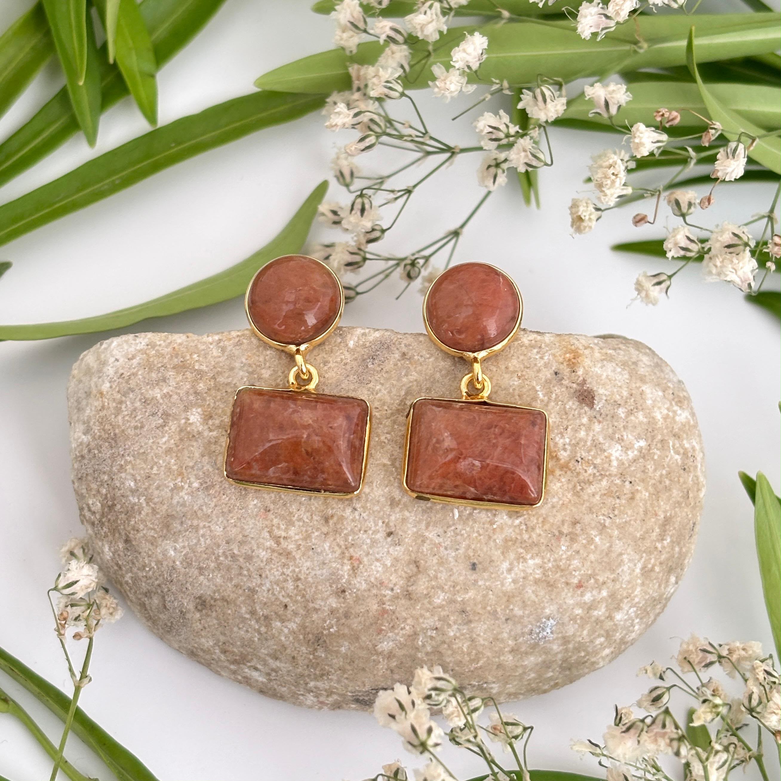 Original  Stone Studs 2 layer  